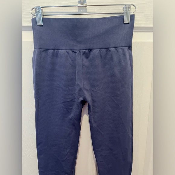 Knix Good to Go Seamless Leggings Blue Medium Workout Gym Activewear Athleisure - Picture 2 of 4